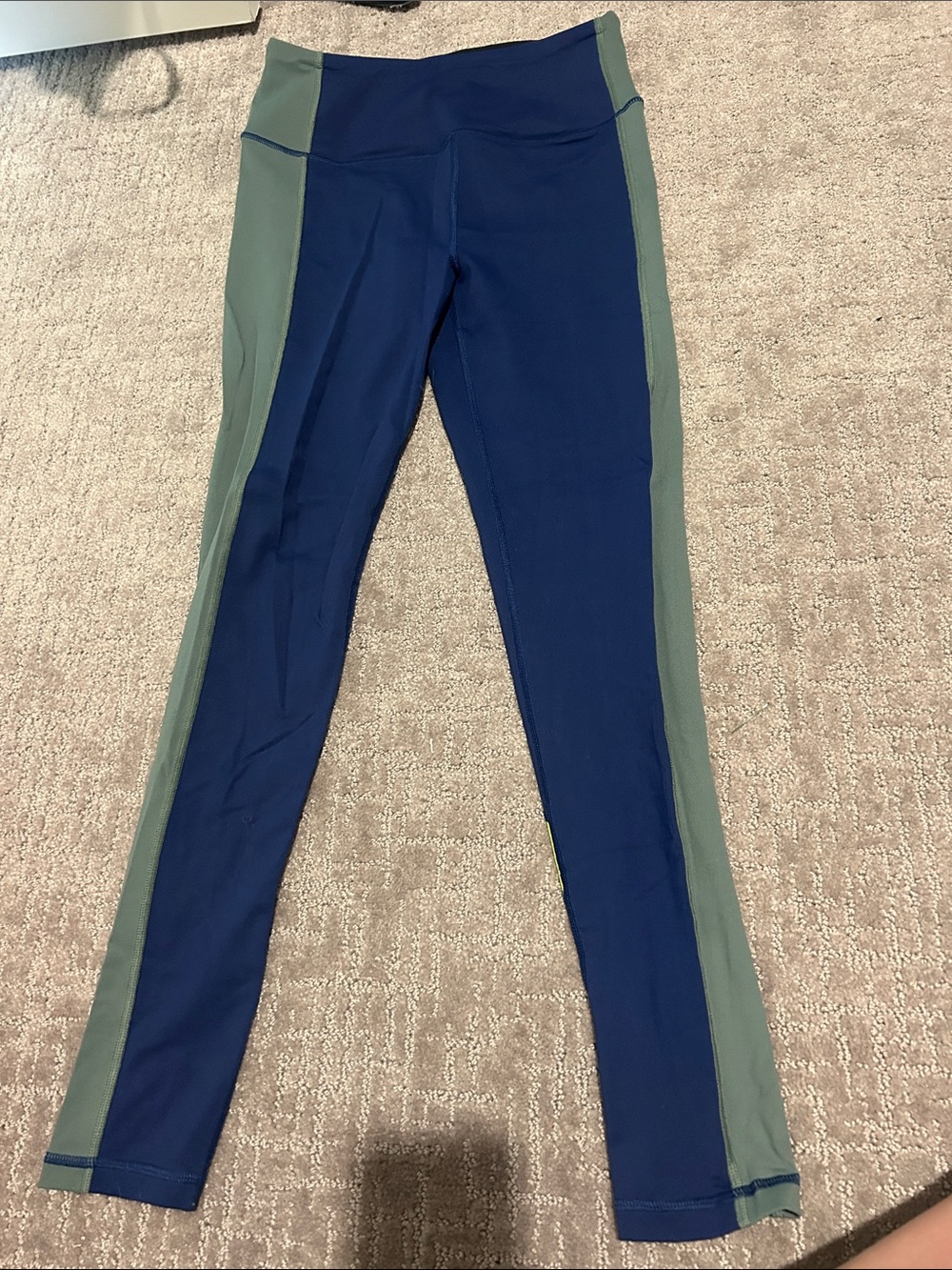 Victoria's Secret Navy & Olive Performance Leggings